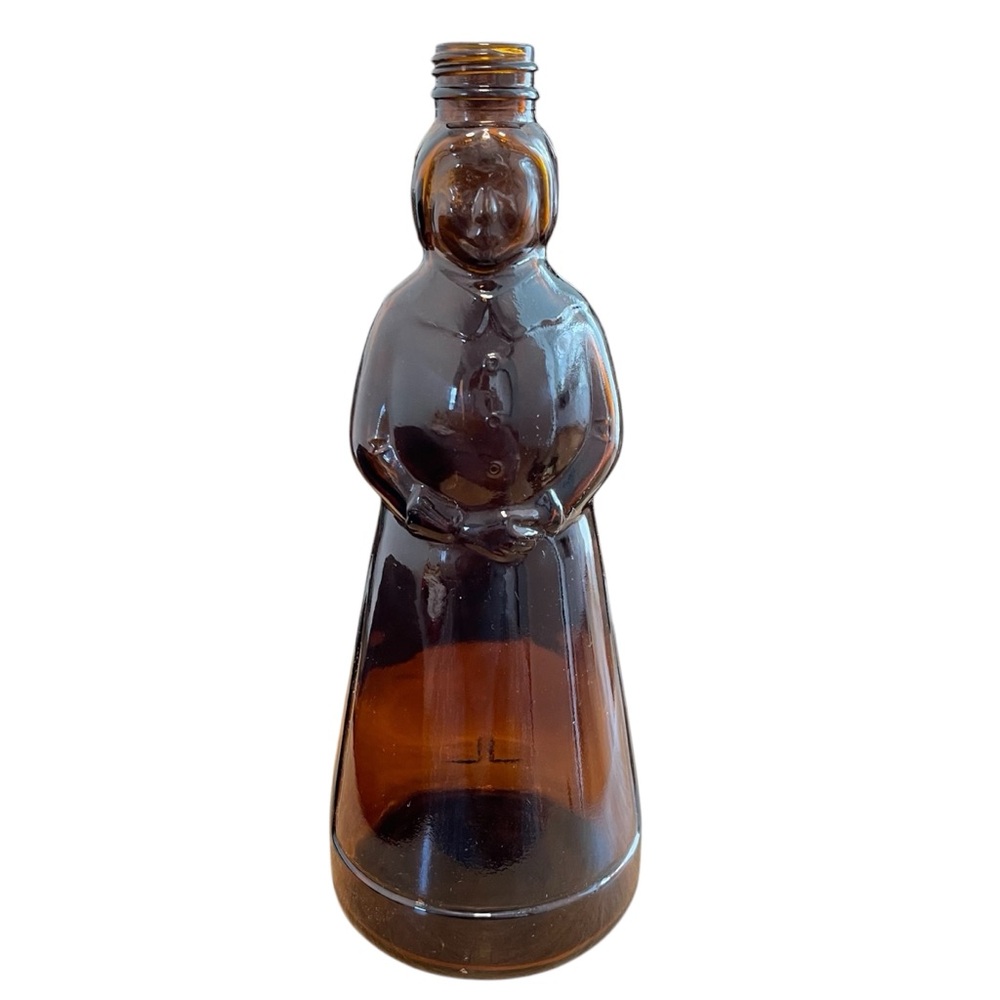 VTG 1989 Mrs Butterworths Empty Bottle 24oz 10”h no cap